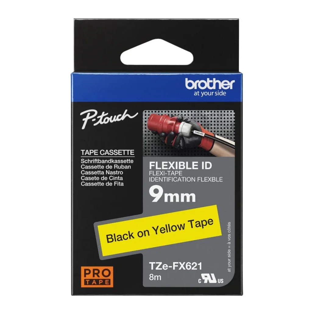 Brother P-Touch TZE-FX621 Etiket Şeridi